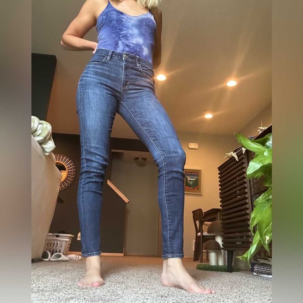American eagle super super stretch jeggings